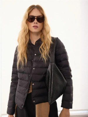 Mohito - Pikowana kurtka z puchem - czarny