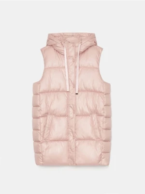 Mohito - Pikowana różowa kamizelka - różowy