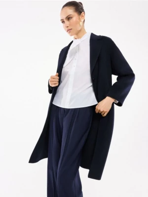 Mohito - Płaszcz z wełną - granatowy