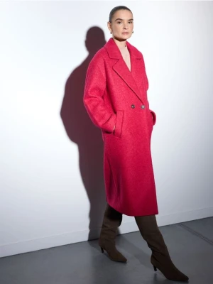 Mohito - Płaszcz z wełną - różowy