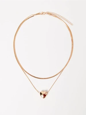 Mohito - Podwójny naszyjnik - złoty