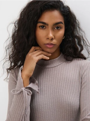 Mohito - Prążkowana bluzka - szary