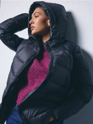 Mohito - Puchowa czarna kurtka - czarny