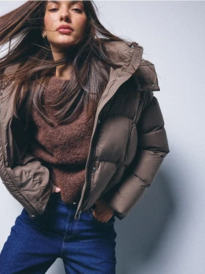 Mohito - Puchowa kurtka - brązowy