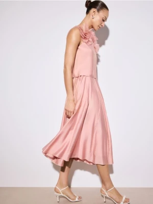 Mohito - Różowa spódnica midi - różowy