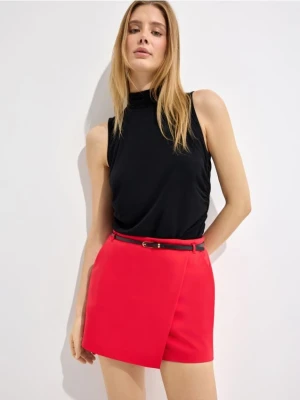 Mohito - Różowe spódnico-szorty - czerwony