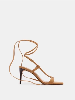 Mohito - Sandały na szpilce - beżowy