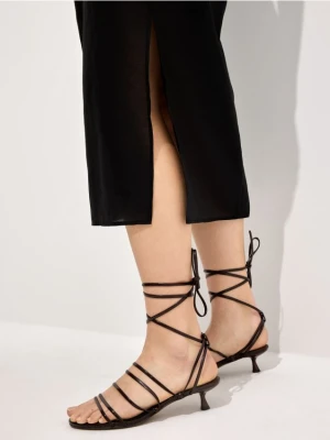 Mohito - Sandały na szpilce - brązowy