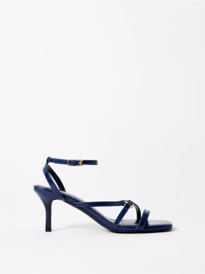 Mohito - Sandały na szpilce - granatowy