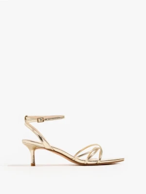Mohito - Sandały na szpilce - złoty