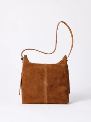 Mohito - Skórzana torebka - brązowy