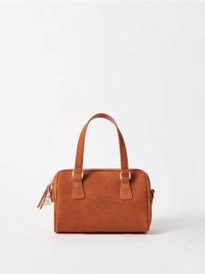 Mohito - Skórzana torebka - brązowy