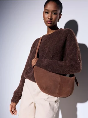 Mohito - Skórzana torebka - brązowy