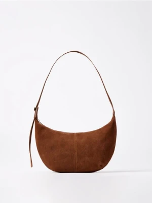 Mohito - Skórzana torebka - brązowy