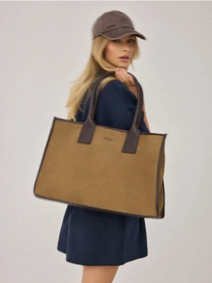 Mohito - Skórzana torebka - wielobarwny