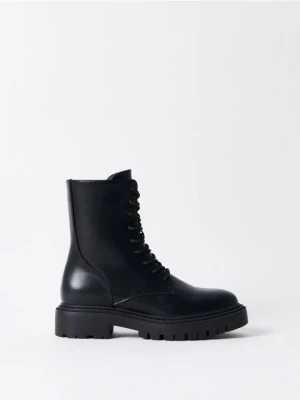 Mohito - Skórzane botki - czarny