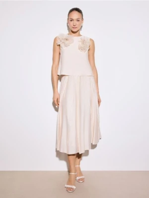 Mohito - Spódnica midi - beżowy
