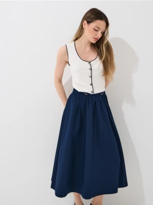 Mohito - Spódnica midi - granatowy