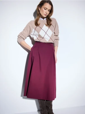 Mohito - Spódnica midi - mahoń