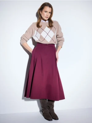 Mohito - Spódnica midi - mahoń