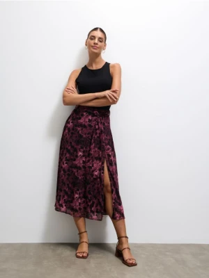 Mohito - Spódnica midi - mahoń
