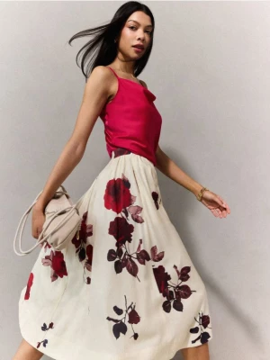 Mohito - Spódnica midi z modalem - wielobarwny