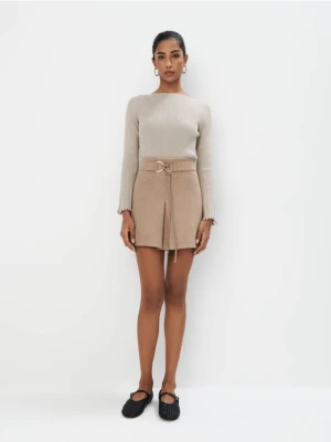 Mohito - Spódnica mini - beżowy