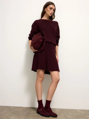 Mohito - Spódnica mini - kasztanowy