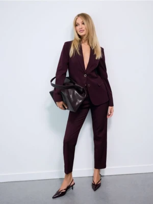 Mohito - Spodnie cygaretki - mahoń