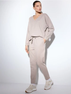 Mohito - Spodnie dresowe - beżowy