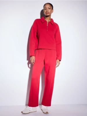 Mohito - Spodnie dresowe - czerwony