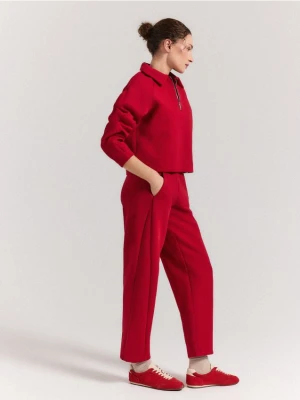Mohito - Spodnie dresowe - czerwony