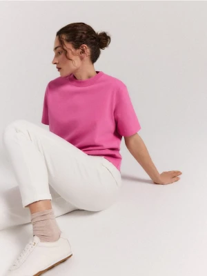 Mohito - Spodnie dresowe - kremowy