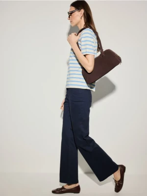 Mohito - Spodnie flare - granatowy