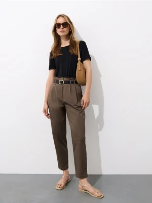 Mohito - Spodnie paperbag - zielony