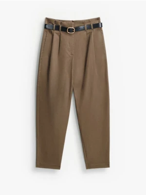 Mohito - Spodnie paperbag - zielony