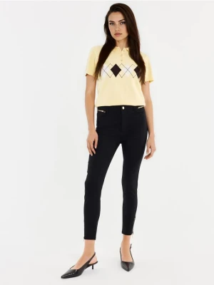 Mohito - Spodnie skinny PETITE - czarny