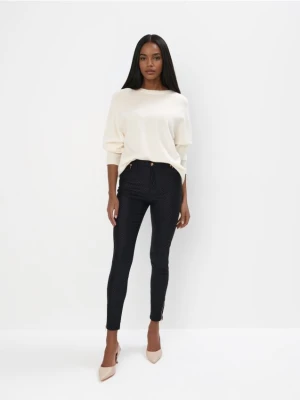 Mohito - Spodnie skinny we wzory - szary