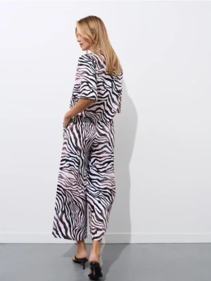 Mohito - Spodnie z wiskozy - czarny