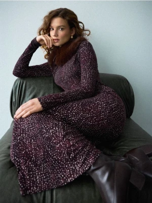 Mohito - Sukienka maxi - ciemnobrązowy