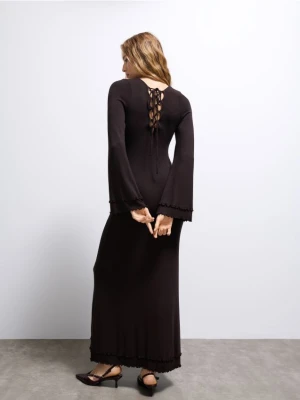 Mohito - Sukienka maxi - ciemnobrązowy