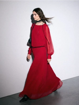 Mohito - Sukienka maxi - czerwony