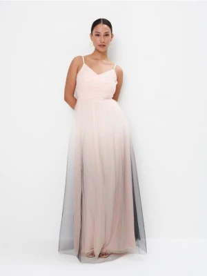 Mohito - Sukienka maxi na ramiączkach - czarny