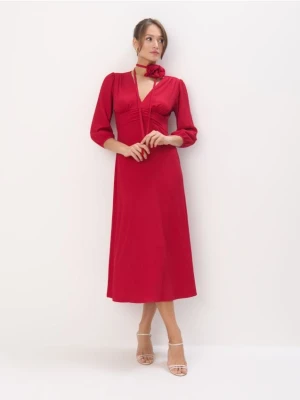 Mohito - Sukienka midi - czerwony