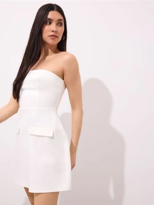 Mohito - Sukienka mini - kremowy