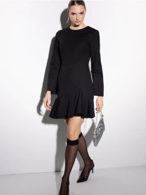 Mohito - Sukienka mini z falbaną - czarny