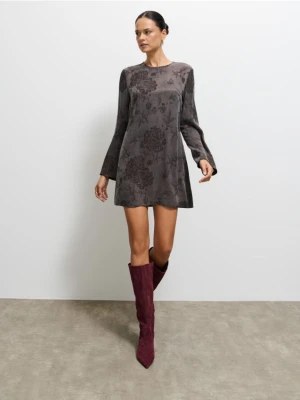 Mohito - Sukienka mini z lyocellem - czarny