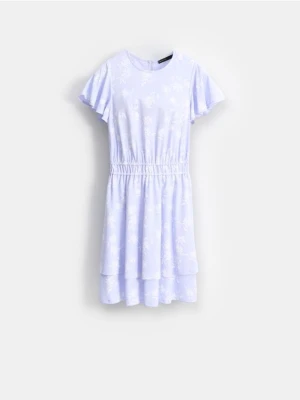 Mohito - Sukienka mini z modalem - błękitny