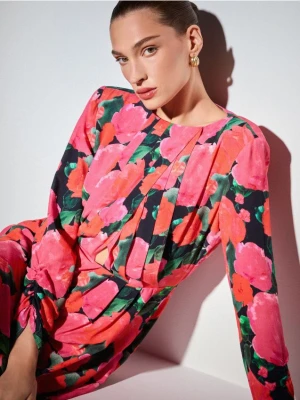 Mohito - Sukienka mini z wiskozy - wielobarwny