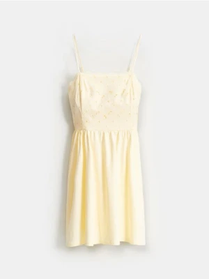 Mohito - Sukienka mini - żółty